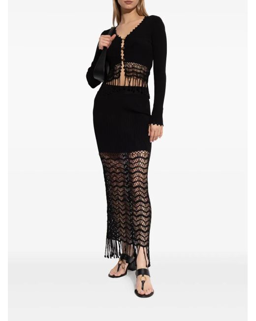 Odissi レザーサンダル Black