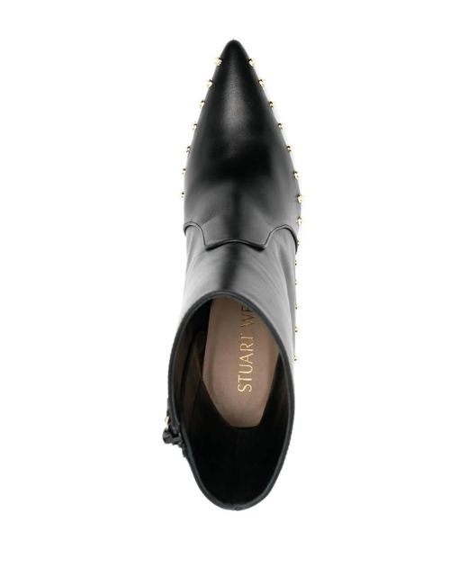 Stuart Weitzman Black Ankle Boot