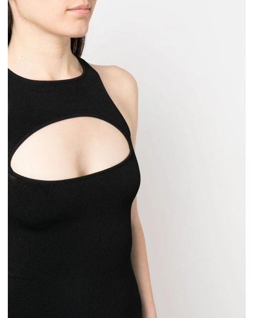 DSquared² Uitgesneden Jurk in het Black