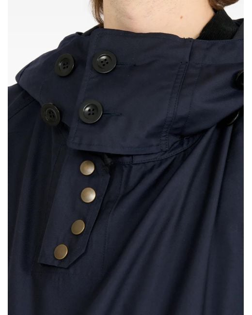 Maison Margiela Blue Wind-Proof Sports Jacket for men