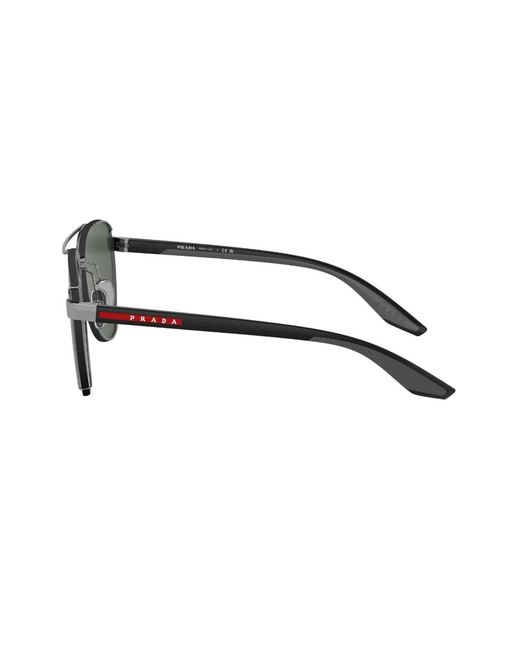 Prada Green Linea Rossa Sunglasses for men