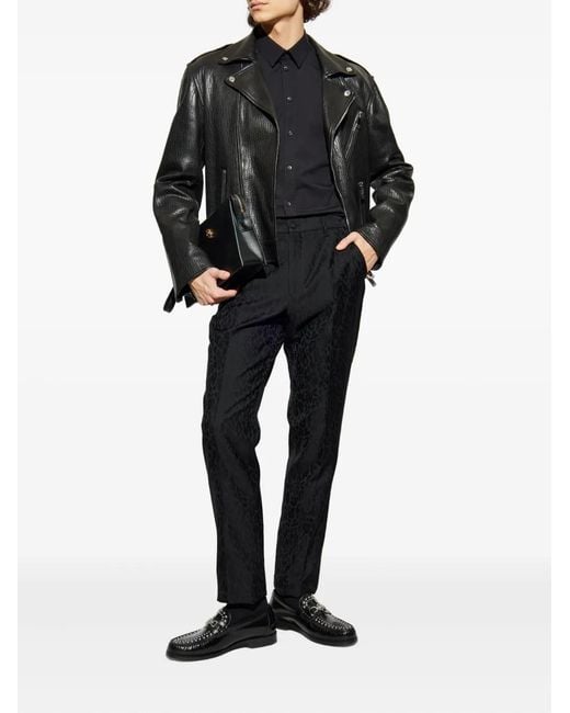 Etro Black Side-Pockets Trousers for men