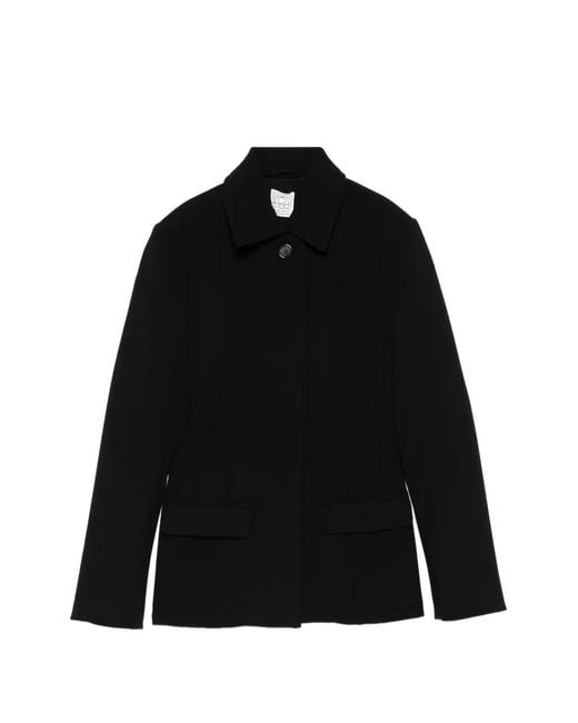 Totême Black Zipped Jacket