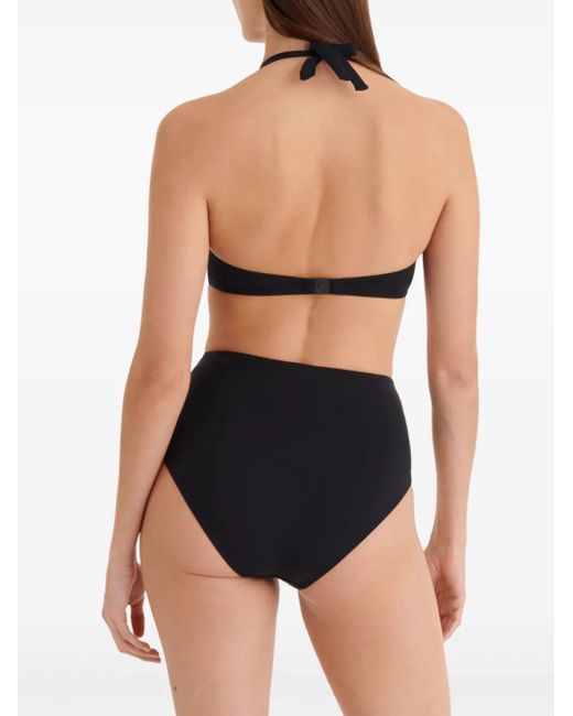 Top Bikini Initiale di Eres in Black