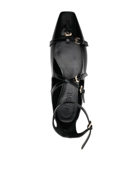 Piferi Black Ambrosia Flat Shoes