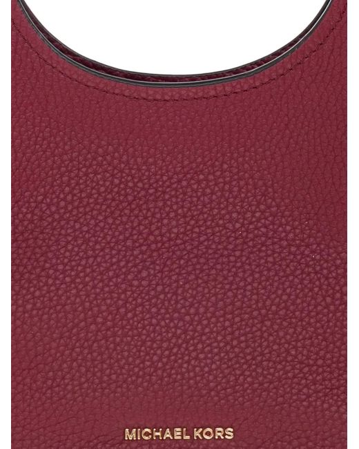 Michael Kors Red Small Nolita Leather Tote Bag