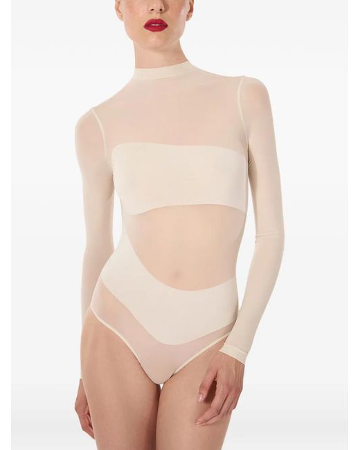 Wolford White Long-Sleeve Body