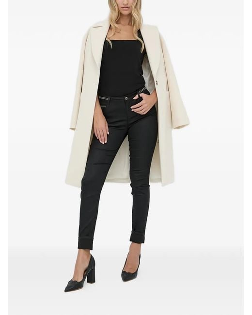 Morgan Black Cuffed Trousers