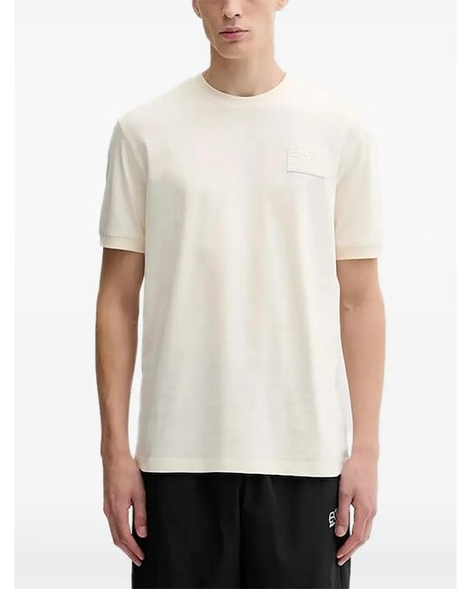 Camiseta Patch EA7 de hombre de color White