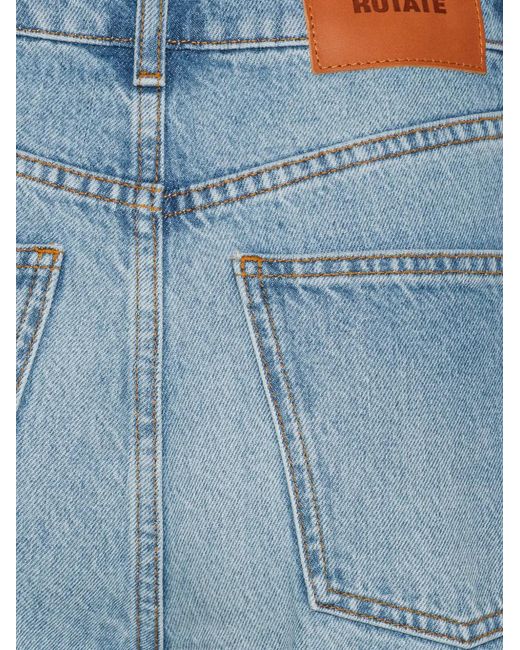ROTATE BIRGER CHRISTENSEN Blue Bootcut Jeans