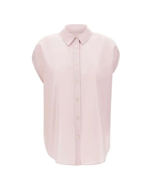 Woolrich Pink Sleeveless Button Shirt