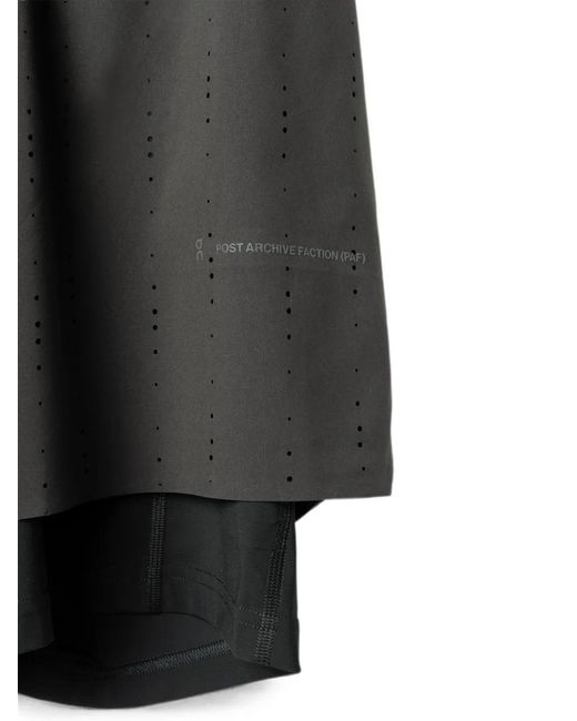 On Shoes Black X Paf Zero 2-In-1 Shorts for men