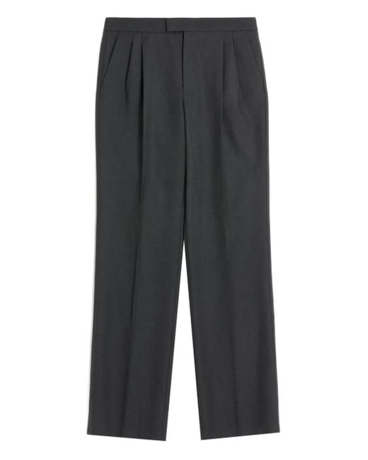 Valentino Garavani Gray Wool Trousers for men