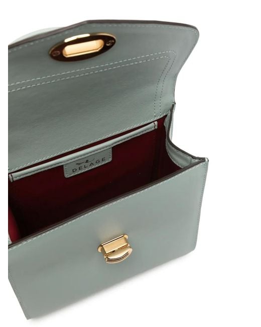 Delage Blue Sac Cabas À Design Matelassé