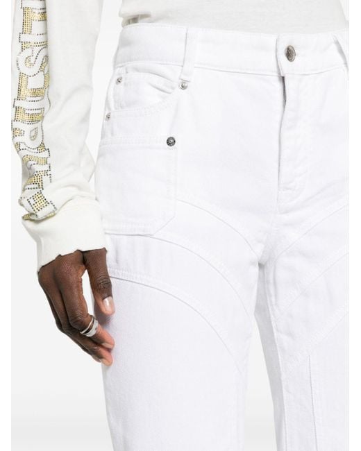 Zadig & Voltaire Flared Jeans in het White