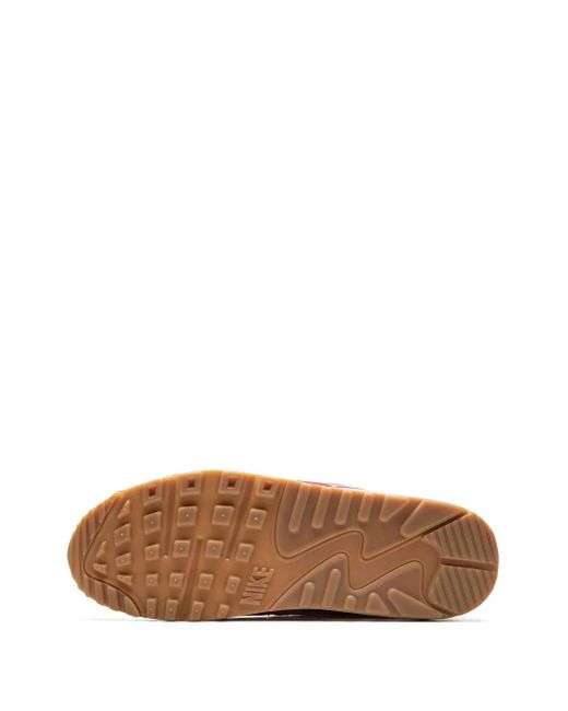 Nike Red Air Max 90 Prm "Gym" Sneakers