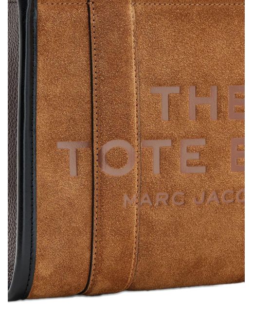 Marc Jacobs The Suede Small Tote バッグ Brown