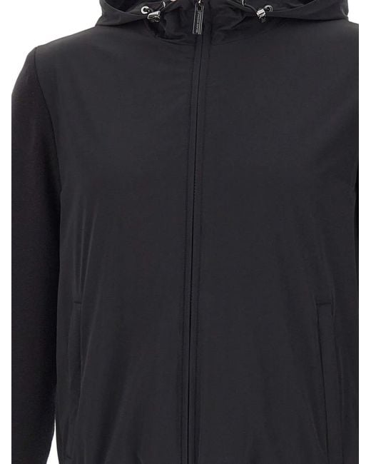Colmar Blue Hooded Zip-Up Jacket for men
