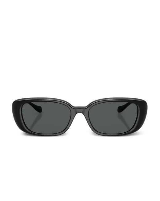 Versace Black Medusa Square-Frame Sunglasses