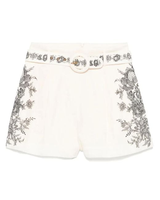 Zimmermann Natural Short Shorts