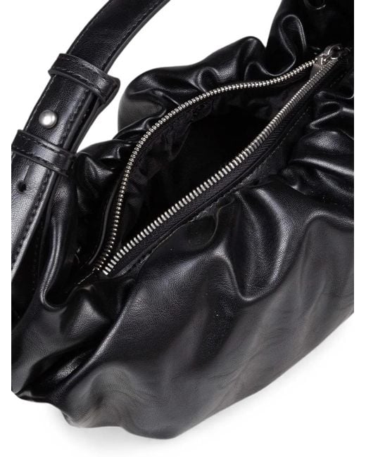 DIESEL Black Grab-D-Small Scruched Bag