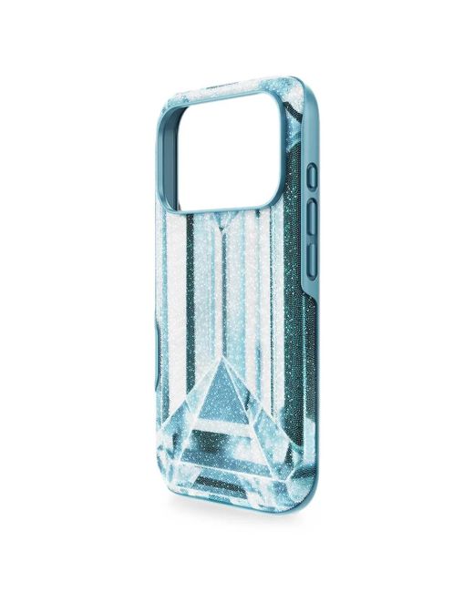 Swarovski Blue Iphone 17 Pro Crystal-Embellished Phone Case