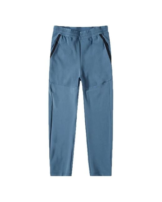 Nike Blue Knit Track Pants for men