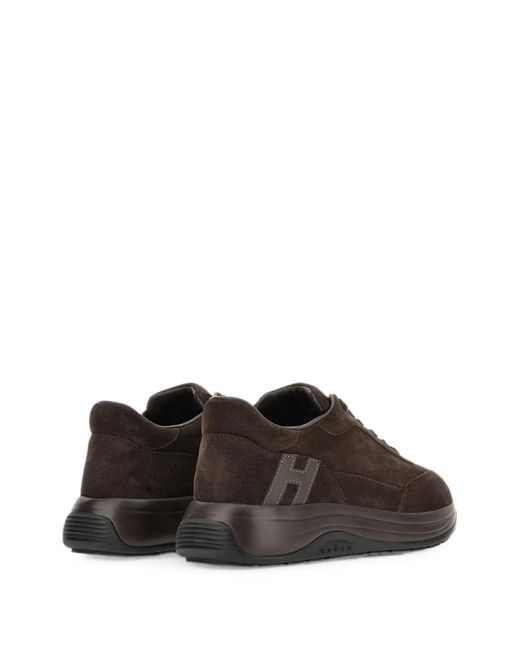 Hogan Brown Hi-Light Sneakers for men