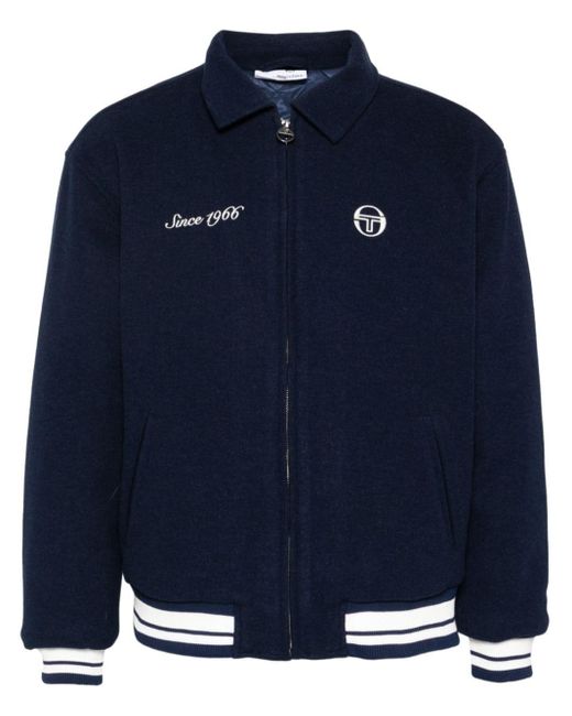 Sergio Tacchini Borotra Bomberjack in het Blue voor heren