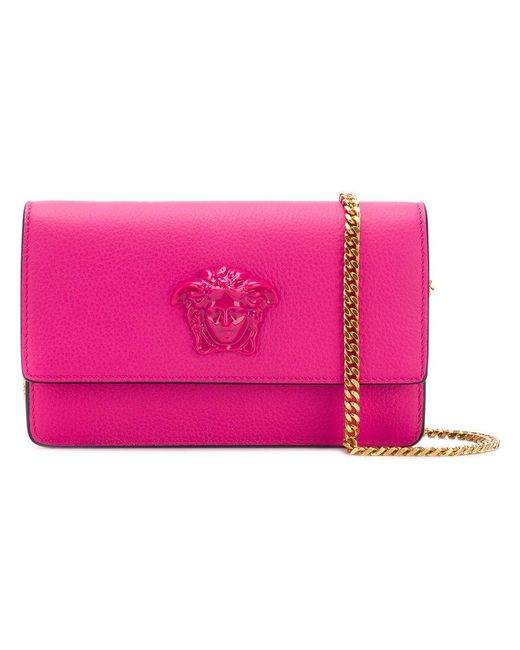 Versace Medusa Crossbody Bag in Pink Lyst