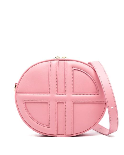 Patou Pink Le Jp Leather Shoulder Bag