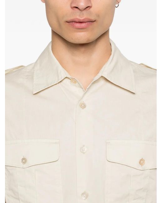 Our Legacy White Lean Button-Up Shirt for men
