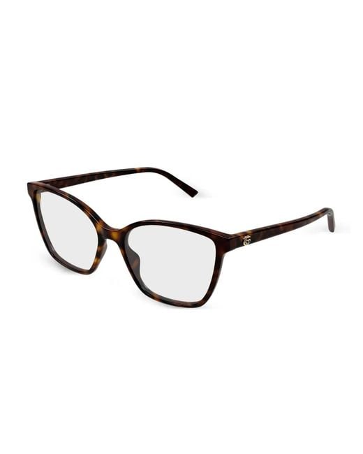 Gucci Brown Cat-Eye Glasses