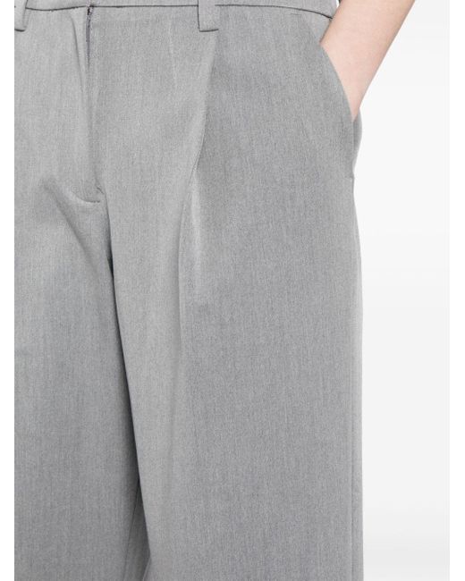 Reformation Gray Alex Tailored Trousers