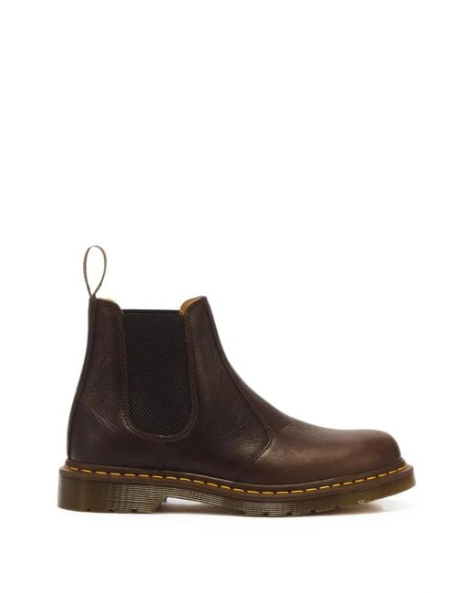 Dr. Martens Brown 2976 Ambassador Leather Chelsea Boots