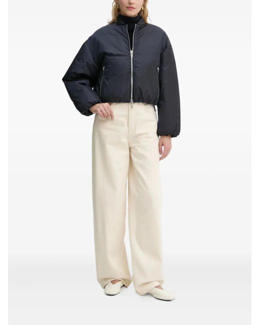 A.L.C. Blue Zane Bomber Jacket