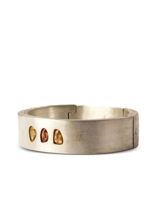 Parts Of 4 Natural Sistema Sapphire-Slab Bracelet