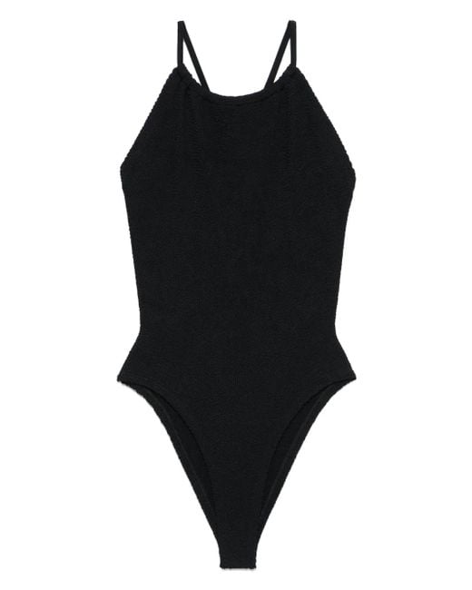 Hunza G Portia ワンピース水着 Black