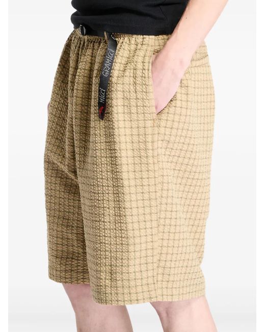 Bermudas de algodón Gramicci de hombre de color Natural
