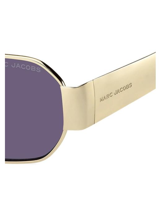 Marc Jacobs Purple Geometric Sunglasses