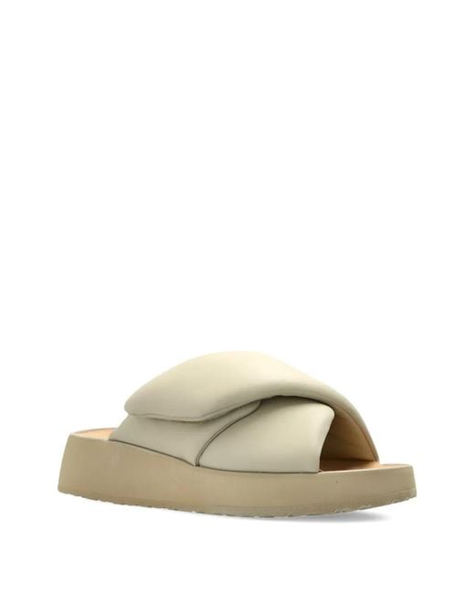 Birkenstock Natural Papillio Theda Slides