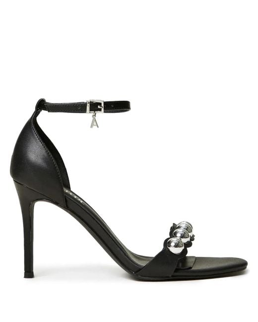Twinset Black 100Mm Stud-Embellished Sandals