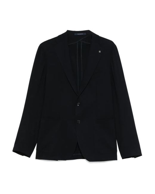 メンズ Tagliatore シングルジャケット Black