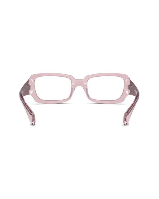 Alain Mikli Pink Rectangle-Frame Sunglasses