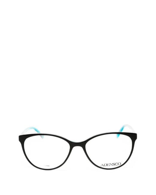 Adensco Black Cat-Eye Frame Glasses