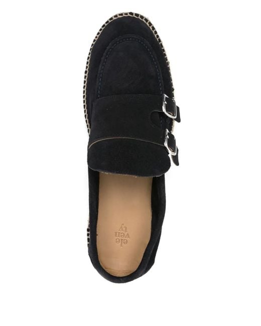 Eleventy Espadrilles Aus Wildleder in Black für Herren