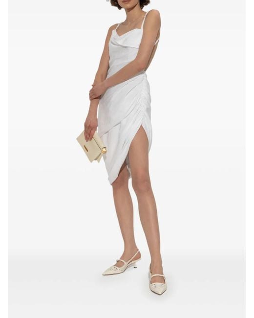 Pumps Didi 45Mm di Jimmy Choo in White