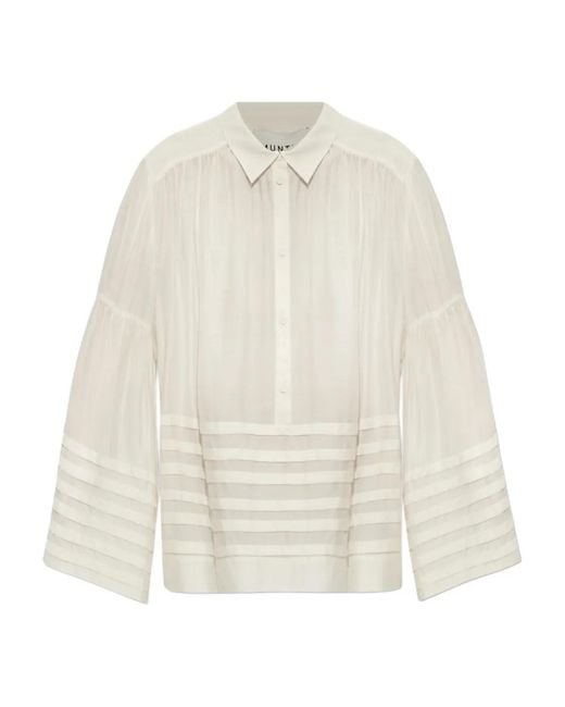 Munthe White Rosalin Blouse