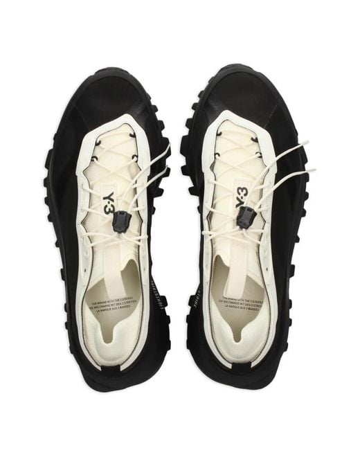 Y-3 Black S-Gendo Trail Sneakers for men