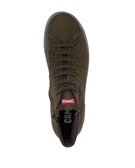 Camper Brown Peu Touring High-Top Sneakers for men